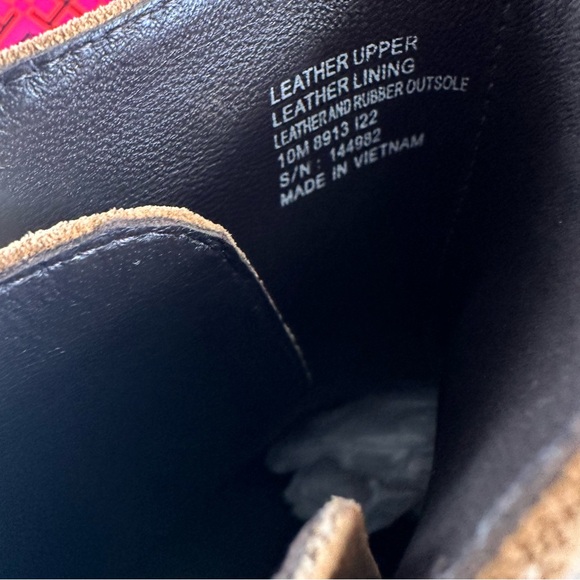 Tory Burch Perrine Suede Ankle Boots Camel Size 10 NIB - Picture 5 of 9